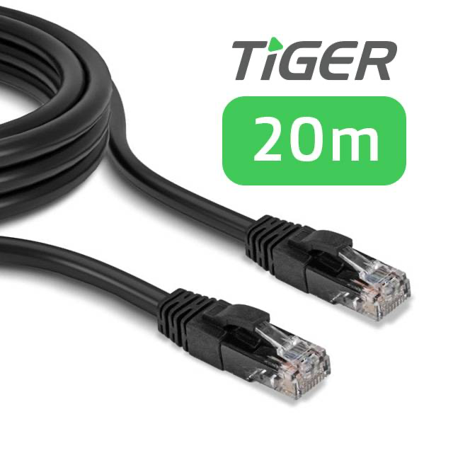 كيبل Tiger 20m CAT6-UTP LAN Cable 