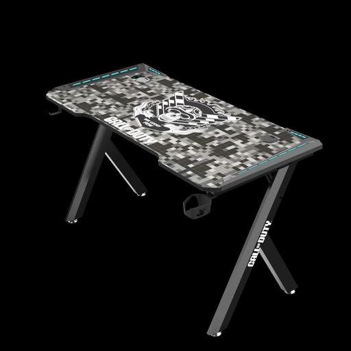 Dimensions: 1200 mm (length) x 600 mm (width) x 720 mm (height). ميز Call of Duty (COD) Hawksbill Series RGB